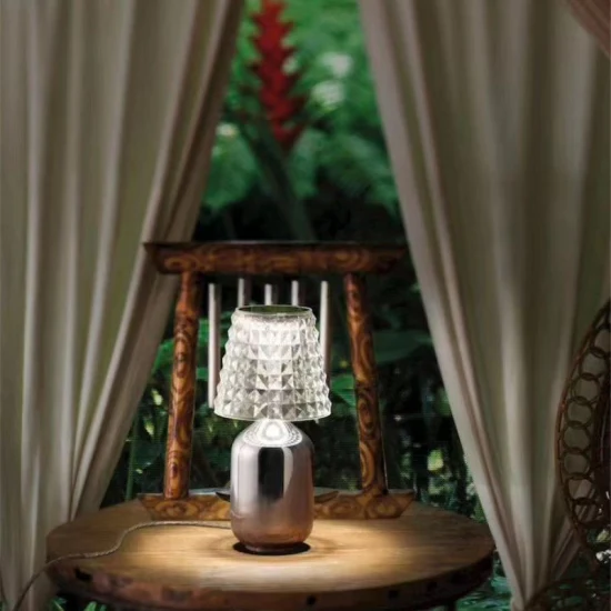 Сенсорная светодиодная лампа для столовой, перезаряжаемая лампа для ресторана, декоративный современный настольный светильник для отеля